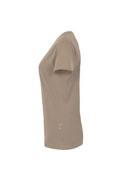 HAKRO Damen V-Shirt MIKRALINAR® - Khaki - 2