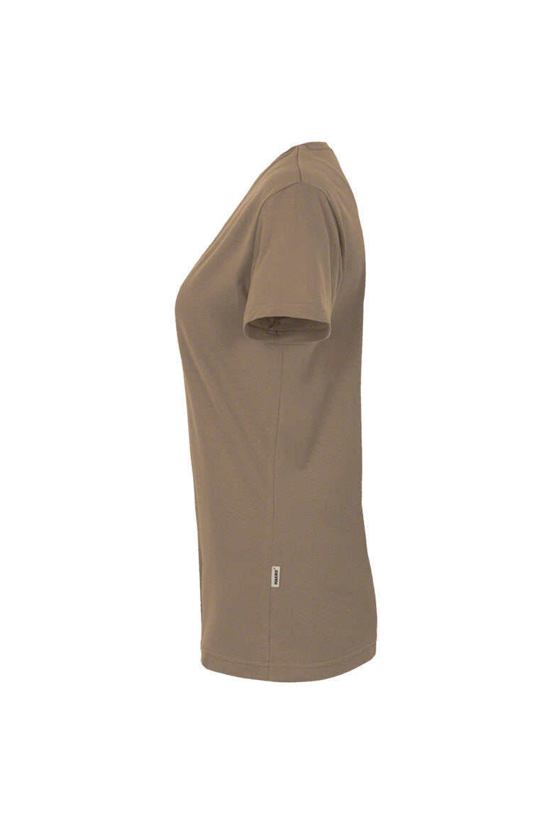 HAKRO Damen V-Shirt MIKRALINAR® - Nougat - 2