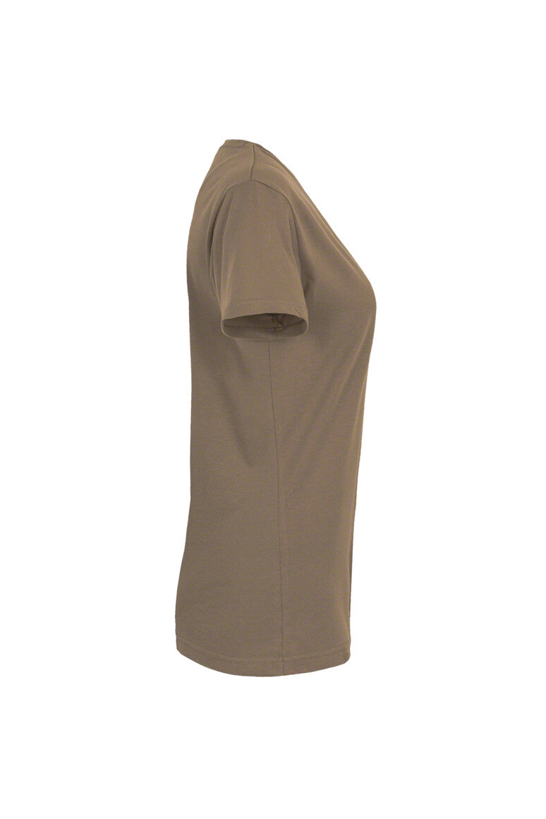 HAKRO Damen V-Shirt MIKRALINAR® - Nougat - 4