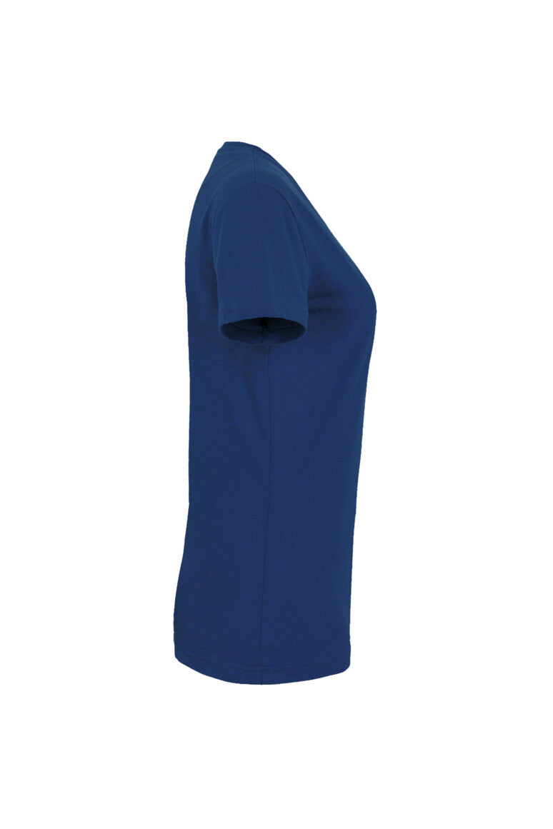 HAKRO Damen V-Shirt MIKRALINAR® - Ultramarinblau - 4