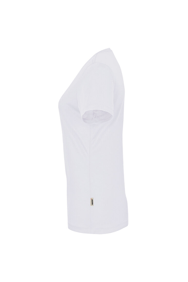 HAKRO Damen V-Shirt COOLMAX® - Weiß - 2