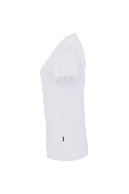 HAKRO Damen V-Shirt COOLMAX® - Weiß - 2