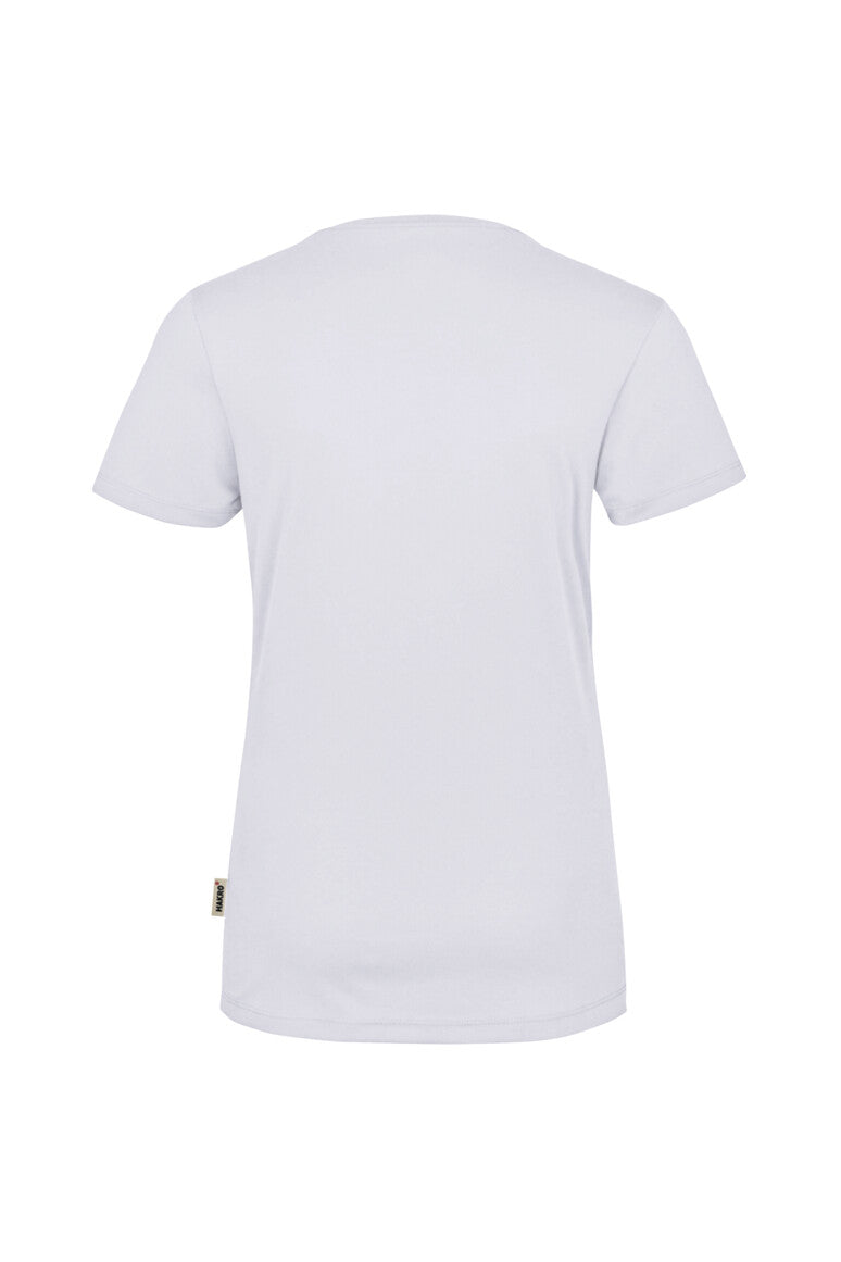 HAKRO Damen V-Shirt COOLMAX® - Weiß - 3