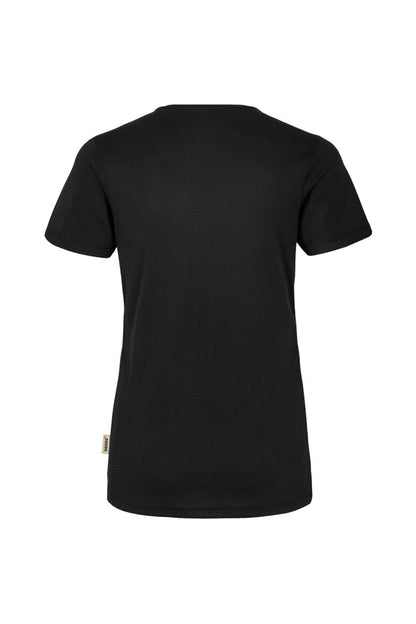 HAKRO Damen V-Shirt COOLMAX® - Schwarz - 3
