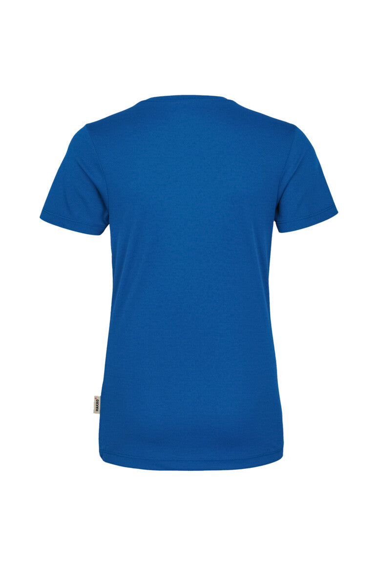 HAKRO Damen V-Shirt COOLMAX® - Royalblau - 3