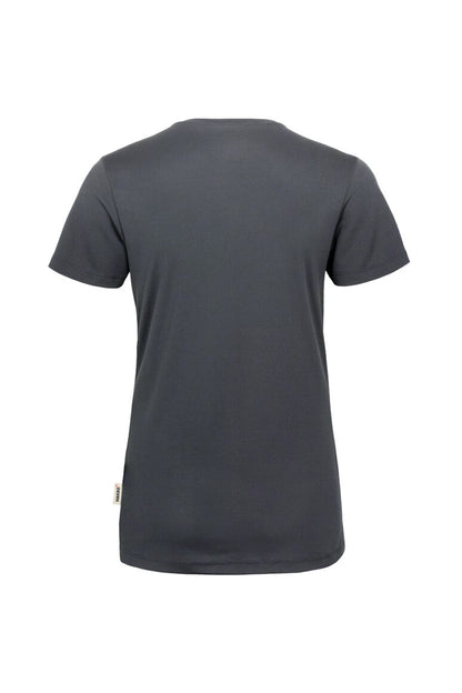HAKRO Damen V-Shirt COOLMAX® - Anthrazit - 3