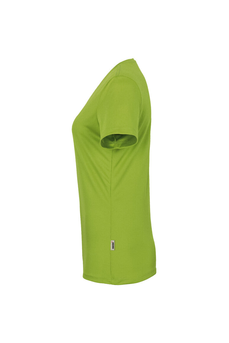 HAKRO Damen V-Shirt COOLMAX® - Kiwi - 2