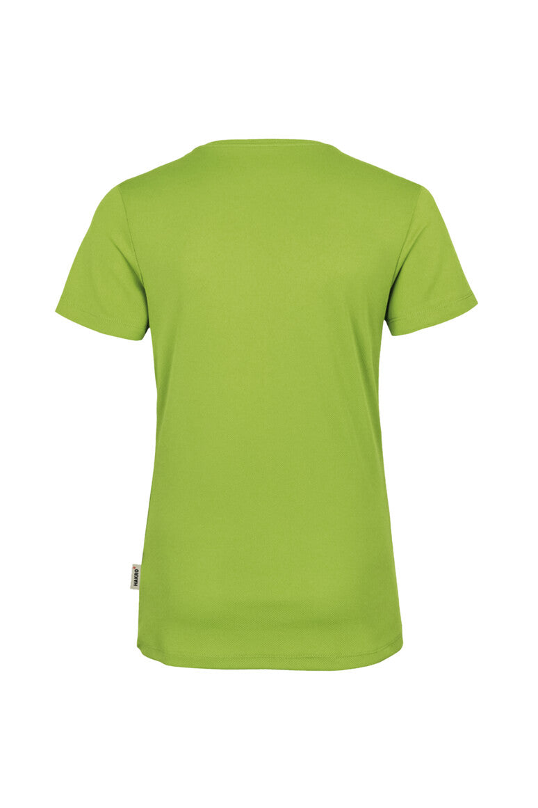 HAKRO Damen V-Shirt COOLMAX® - Kiwi - 3