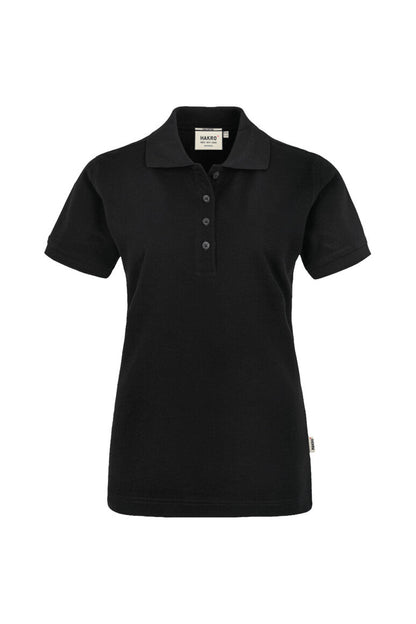 HAKRO Damen Poloshirt Pima-Baumwolle - Schwarz - 1