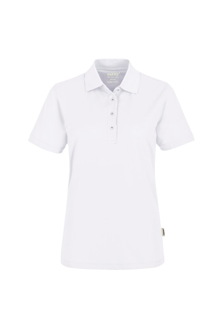 HAKRO Damen Poloshirt COOLMAX® - Weiß - 1