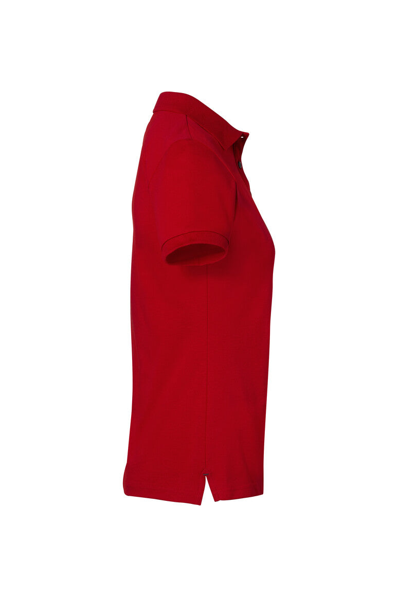HAKRO COTTON TEC® Damen Poloshirt - Rot - 4