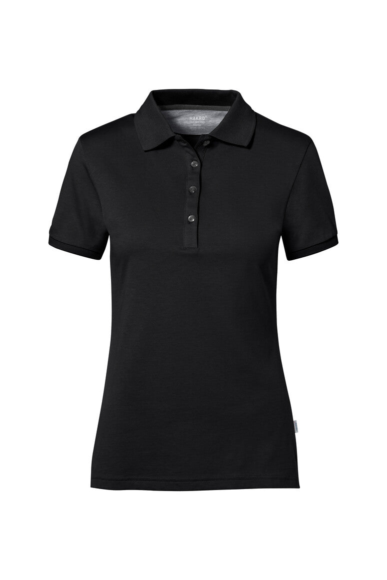 HAKRO COTTON TEC® Damen Poloshirt - Schwarz - 1