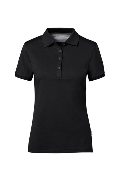 HAKRO COTTON TEC® Damen Poloshirt - Schwarz - 1