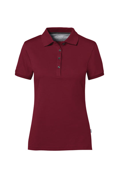 HAKRO COTTON TEC® Damen Poloshirt - Weinrot - 1