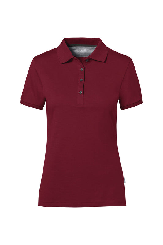 HAKRO COTTON TEC® Damen Poloshirt - Weinrot - 1