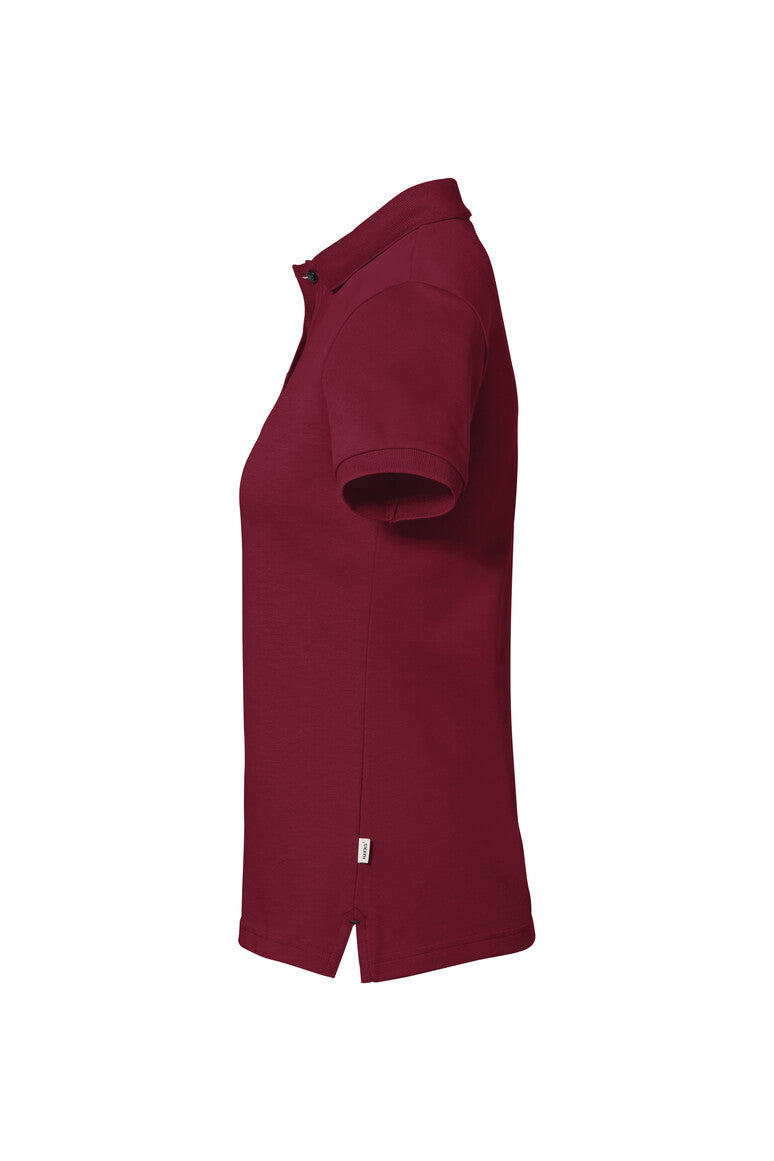 HAKRO COTTON TEC® Damen Poloshirt - Weinrot - 2