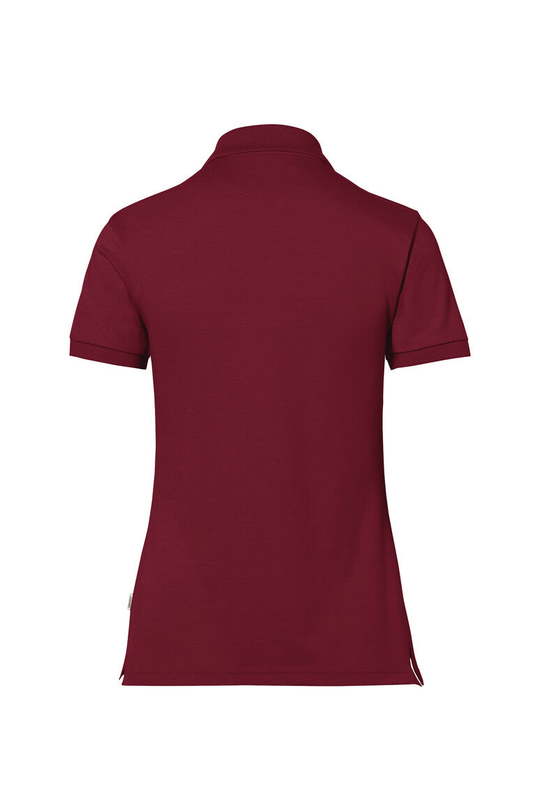 HAKRO COTTON TEC® Damen Poloshirt - Weinrot - 3