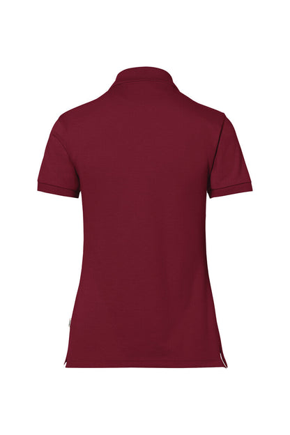 HAKRO COTTON TEC® Damen Poloshirt - Weinrot - 3