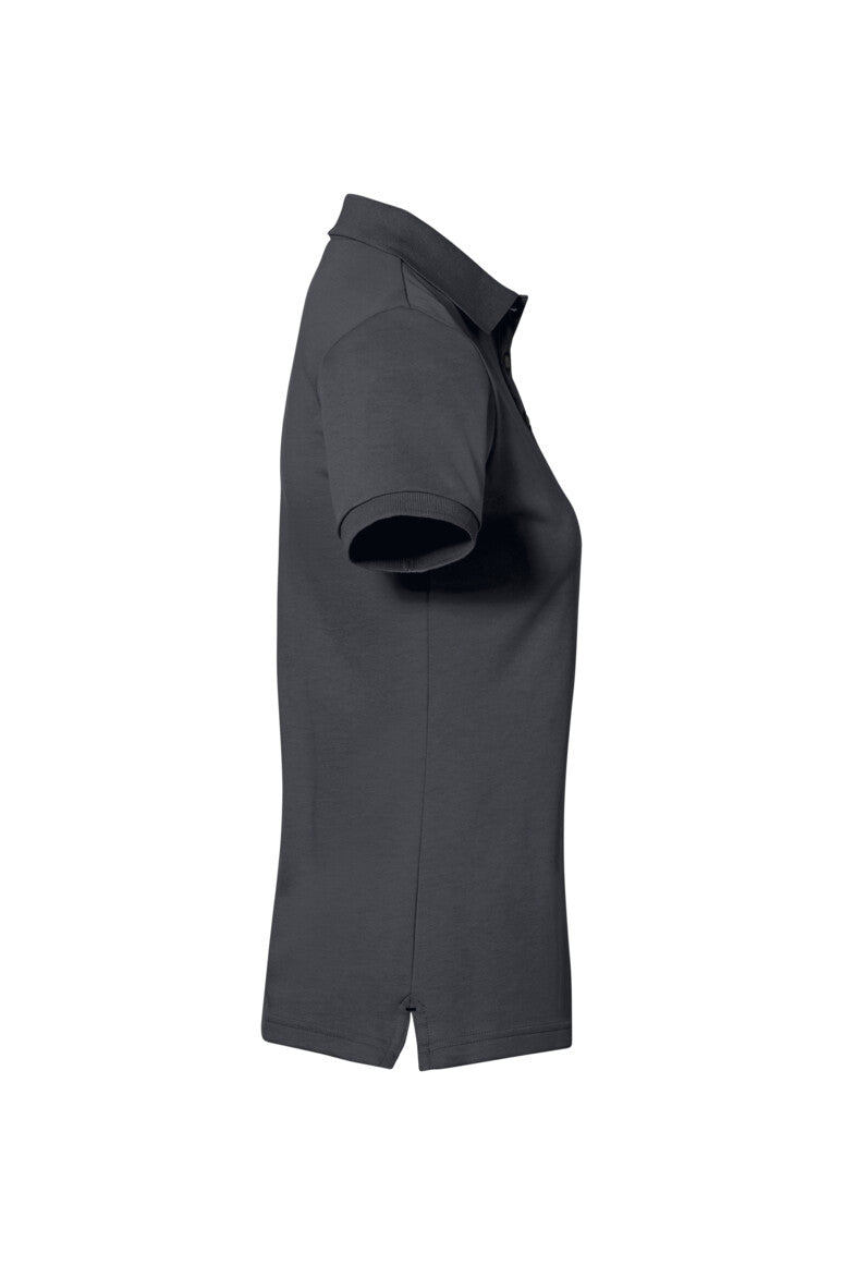 HAKRO COTTON TEC® Damen Poloshirt - Karbongrau - 4