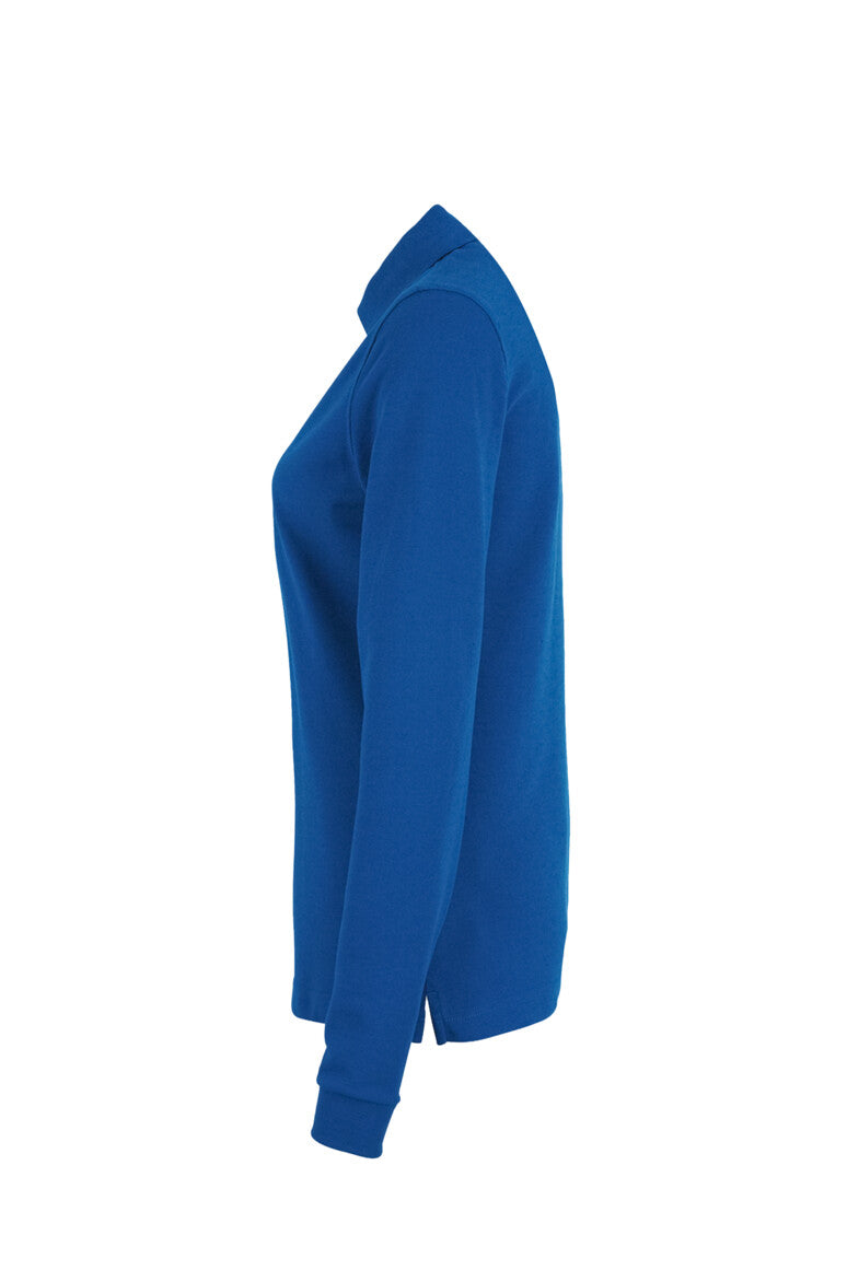 HAKRO Damen Longsleeve-Poloshirt MIKRALINAR® - Royalblau - 2