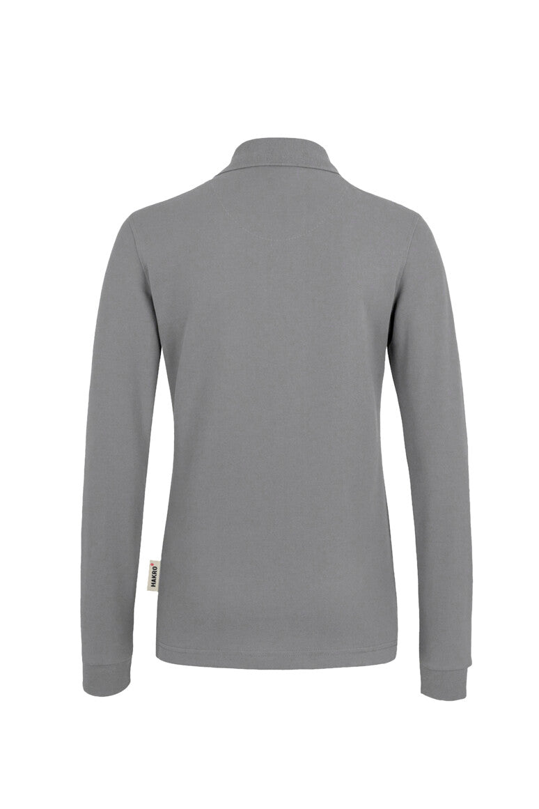 HAKRO Damen Longsleeve-Poloshirt MIKRALINAR® - Titan - 3
