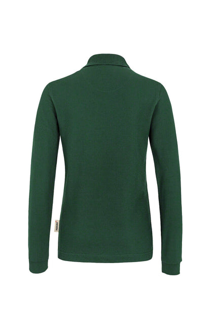 HAKRO Damen Longsleeve-Poloshirt MIKRALINAR® - Tanne - 3