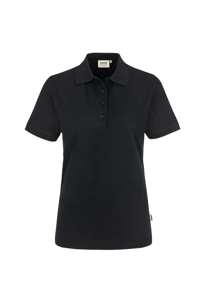 HAKRO Damen Poloshirt MIKRALINAR® - Schwarz - 1