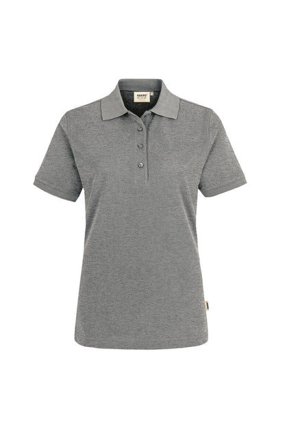 HAKRO Damen Poloshirt MIKRALINAR® - Grau meliert - 1