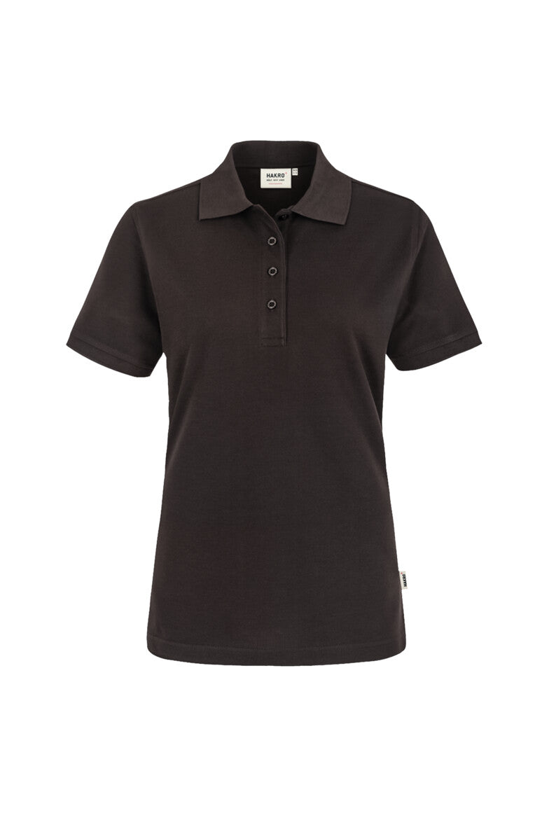 HAKRO Damen Poloshirt MIKRALINAR® - Schokolade - 1