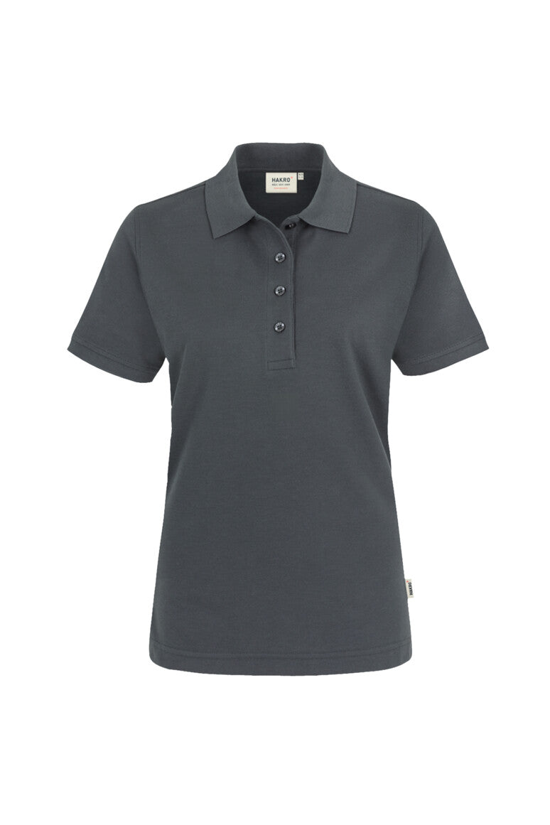 HAKRO Damen Poloshirt MIKRALINAR® - Anthrazit - 1