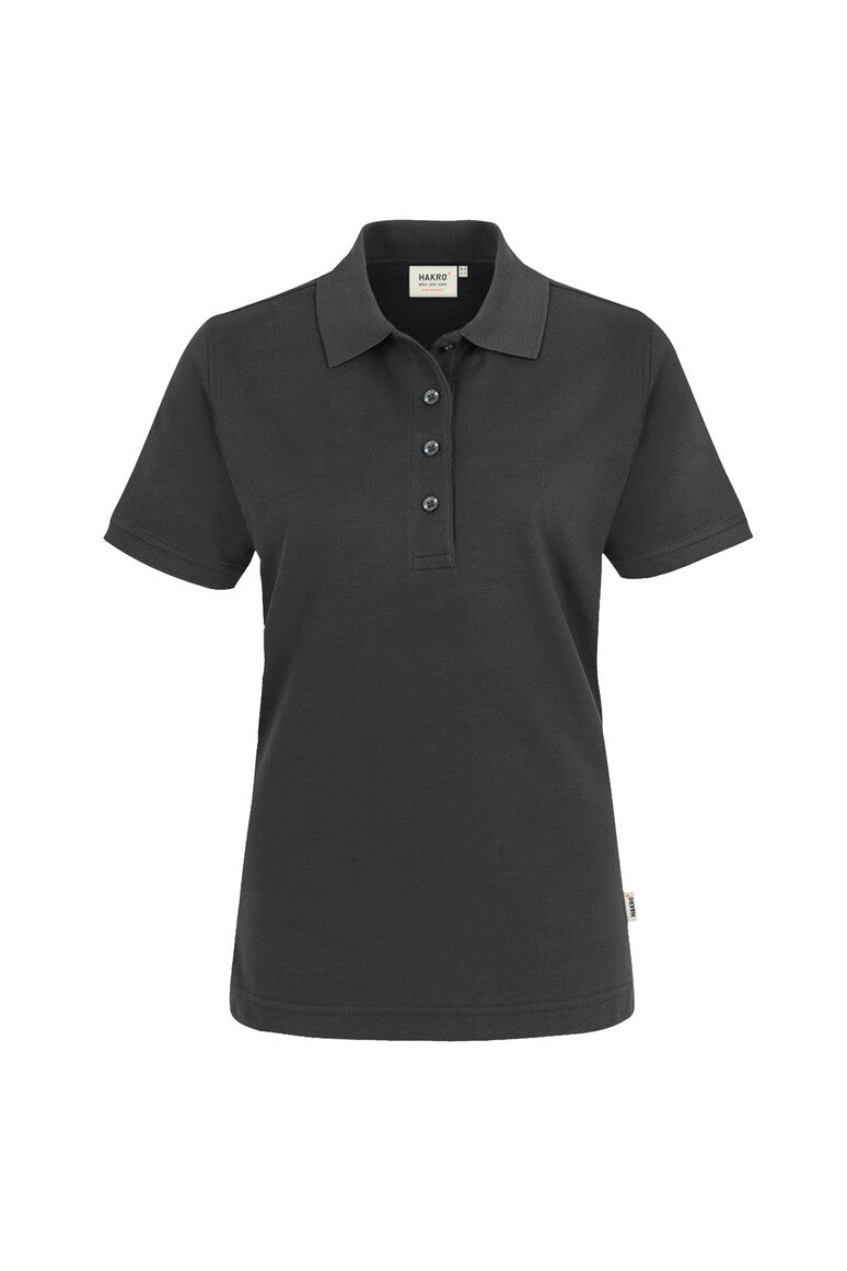 HAKRO Damen Poloshirt MIKRALINAR® - Karbongrau - 1