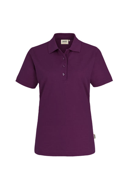 HAKRO Damen Poloshirt MIKRALINAR® - Aubergine - 1