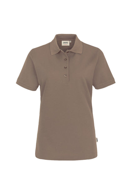 HAKRO Damen Poloshirt MIKRALINAR® - Nougat - 1