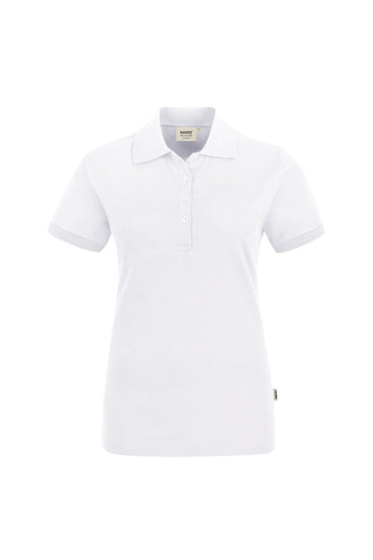 HAKRO Damen Poloshirt Stretch - Weiß - 1