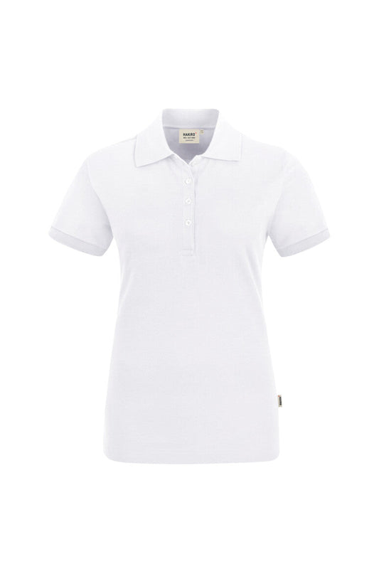 HAKRO Damen Poloshirt Stretch - Weiß - 1