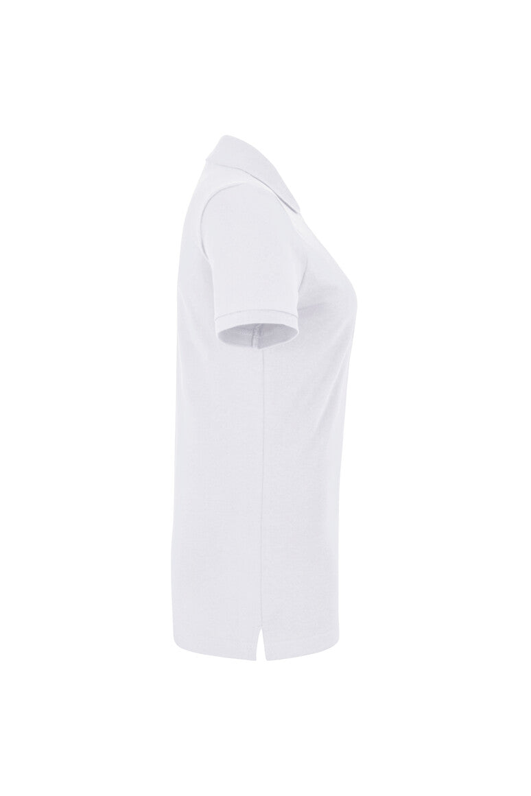 HAKRO Damen Poloshirt Stretch - Weiß - 4