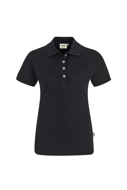 HAKRO Damen Poloshirt Stretch - Schwarz - 1