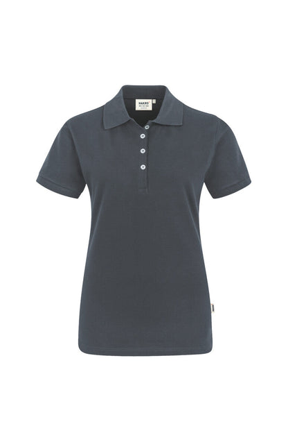 HAKRO Damen Poloshirt Stretch - Anthrazit - 1