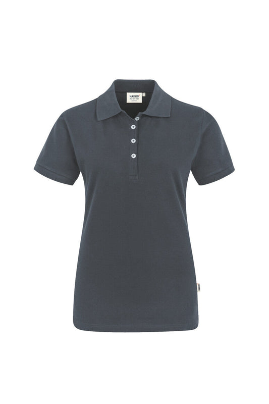 HAKRO Damen Poloshirt Stretch - Anthrazit - 1