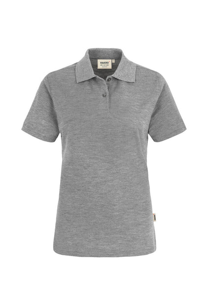 HAKRO Damen Poloshirt Top - Grau meliert - 1