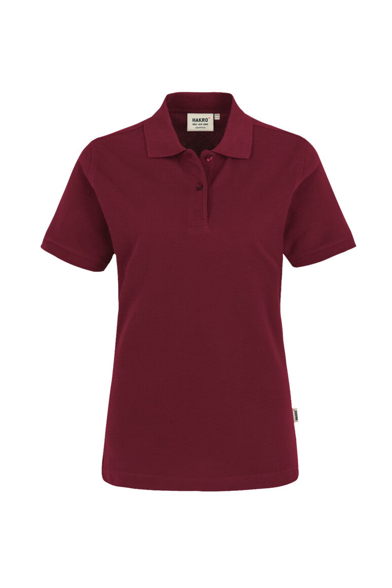 HAKRO Damen Poloshirt Top - Weinrot - 1