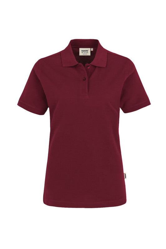 HAKRO Damen Poloshirt Top - Weinrot - 1