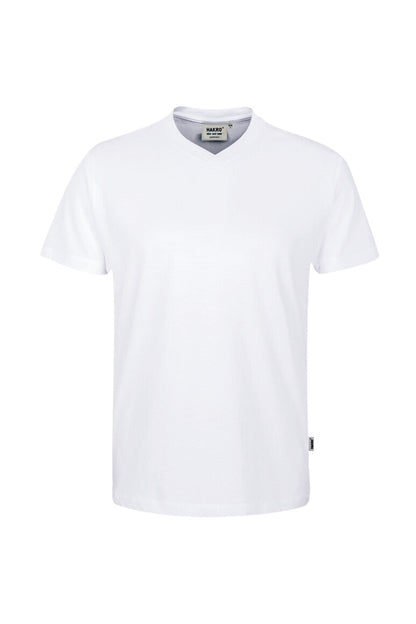 HAKRO V-Shirt Classic - Weiß - 1
