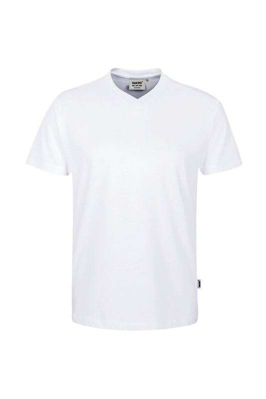 HAKRO V-Shirt Classic - Weiß - 1