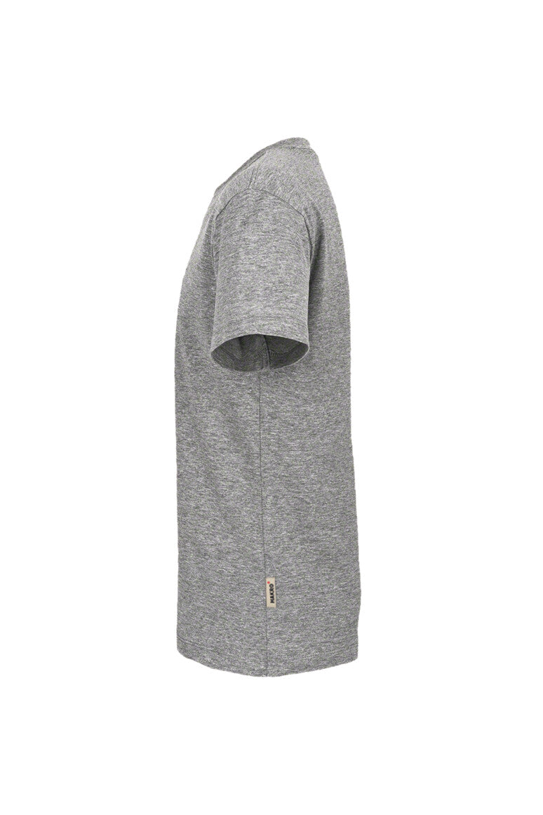 HAKRO V-Shirt Classic - Grau meliert - 2