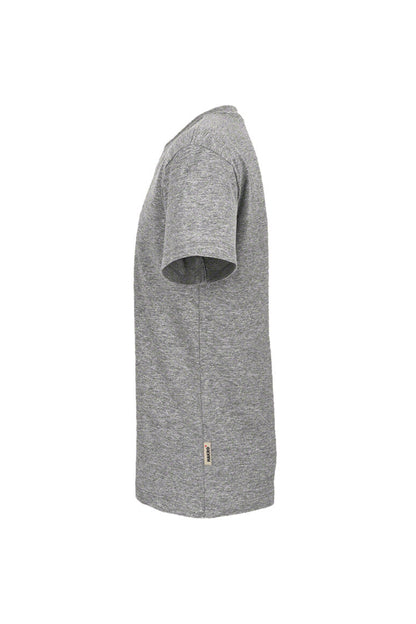 HAKRO V-Shirt Classic - Grau meliert - 2