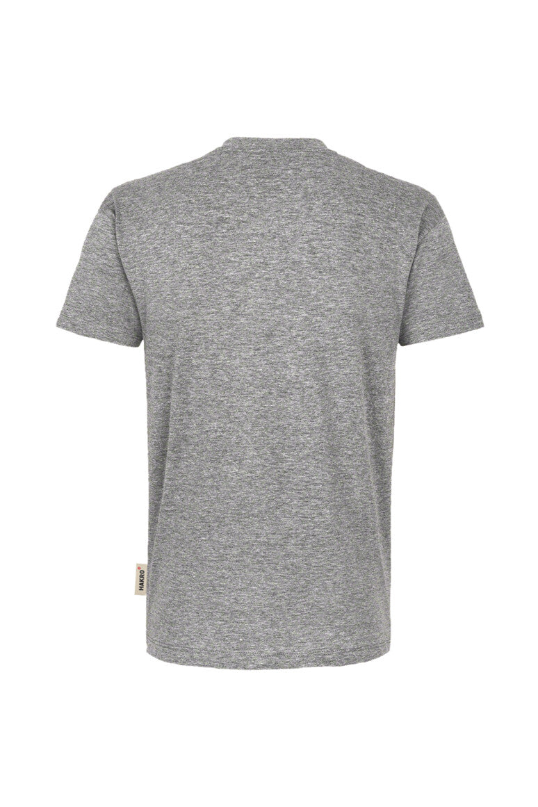 HAKRO V-Shirt Classic - Grau meliert - 3