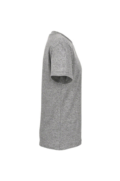 HAKRO V-Shirt Classic - Grau meliert - 4