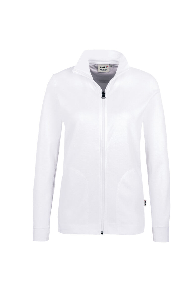 HAKRO Damen Interlockjacke - Weiß - 1