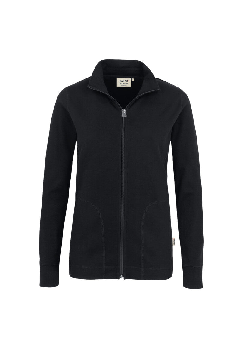 HAKRO Damen Interlockjacke - Schwarz - 1